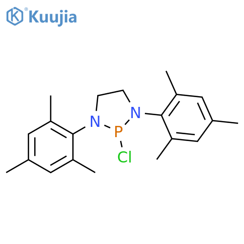 1,3,2-Diazaphospholidine, 2-chloro-1,3-bis(2,4,6-trimethylphenyl)- structure