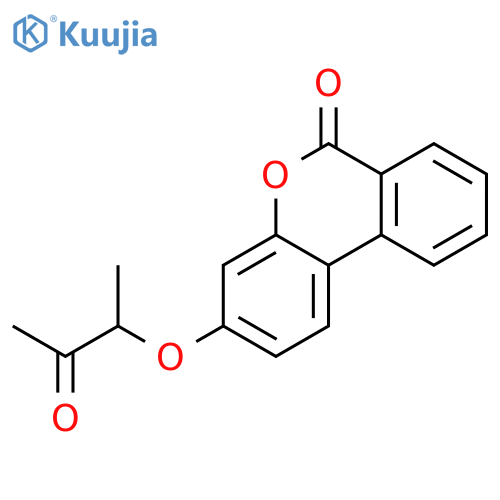 3-(1-Methyl-2-oxopropoxy)-6H-benzocchromen-6-one structure