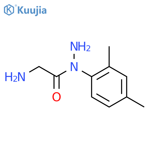 2-(2,4-dimethylphenyl)aminoacetohydrazide structure
