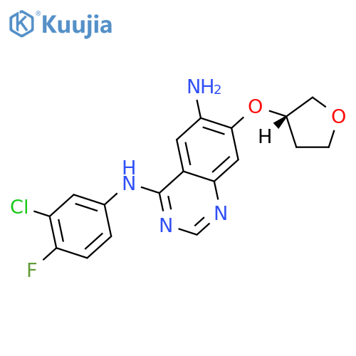Afatinib-des(4-dimethylamino-2-en-1-oxo)butyl (Contained ~8.5% Ethanol) structure
