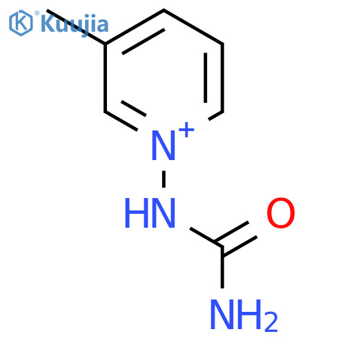 1-Ureido-3-methylpyridinium structure
