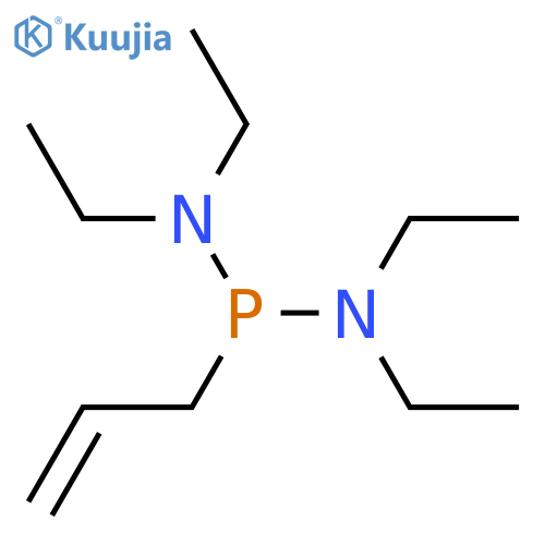 Phosphonous diamide, N,N,N',N'-tetraethyl-P-2-propen-1-yl- structure