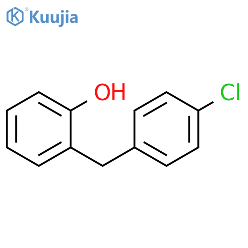 Phenol, 2-[(4-chlorophenyl)methyl]- structure