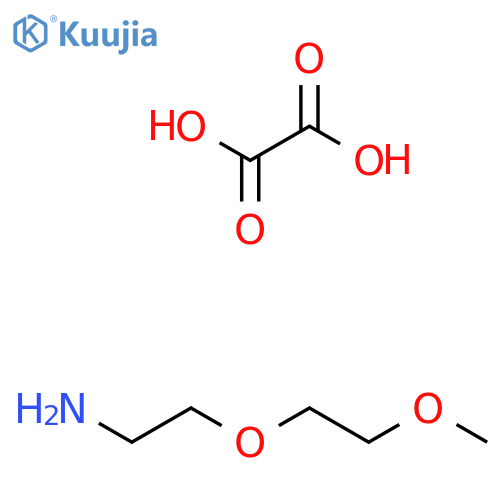 2-(2-Methoxyethoxy)ethanamine oxalate structure