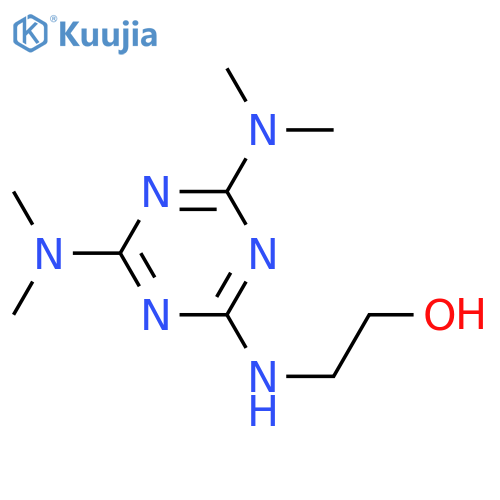 ethanol, 2-[[][[]4,6-bis(dimethylamino)-s-triazin-2-yl]amino]- structure