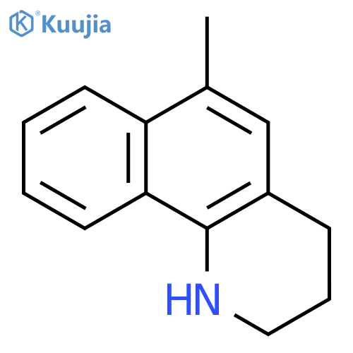 Benzo[h]quinoline, 1,2,3,4-tetrahydro-6-methyl- structure