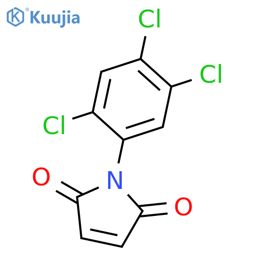 1H-Pyrrole-2,5-dione,1-(2,4,5-trichlorophenyl)- structure