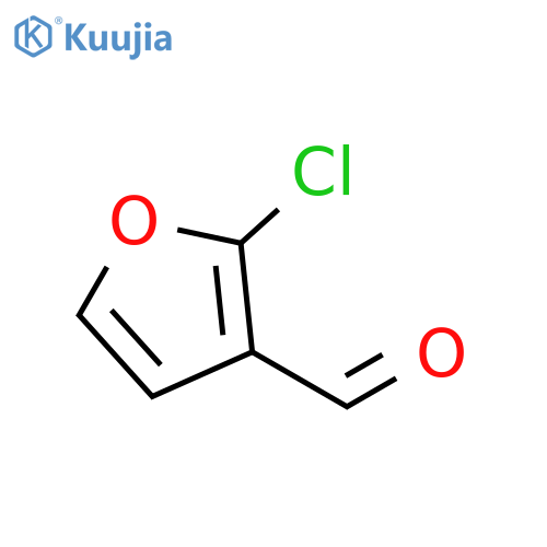 3-Furancarboxaldehyde, 2-chloro- structure