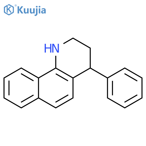 Benzo[h]quinoline, 1,2,3,4-tetrahydro-4-phenyl- structure