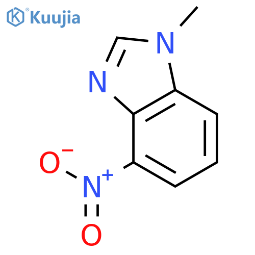 1-Methyl-4-nitrobenzimidazole structure