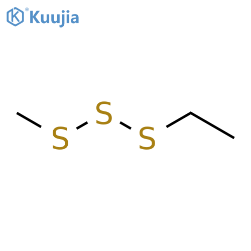 Trisulfide, ethylmethyl (8CI,9CI) structure