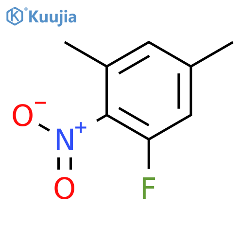 1-Fluoro-3,5-dimethyl-2-nitrobenzene structure