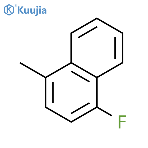 NAPHTHALENE, 1-FLUORO-4-METHYL- structure