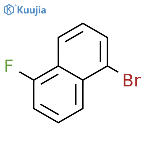 1-bromo-5-fluoro-naphthalene structure