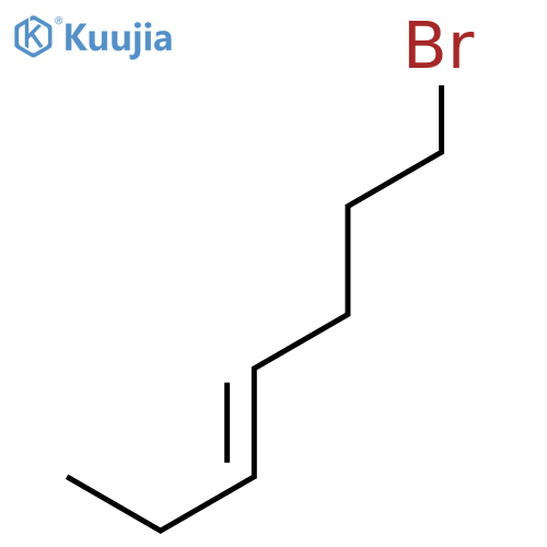 7-bromohept-3-ene structure