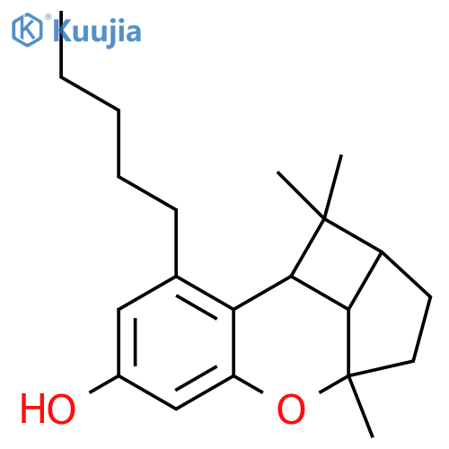 1H-4-Oxabenzo[f]cyclobut[cd]inden-6-ol, 1a,2,3,3a,8b,8c-hexahydro-1,1,3a-trimethyl-8-pentyl- (8CI,9CI) structure