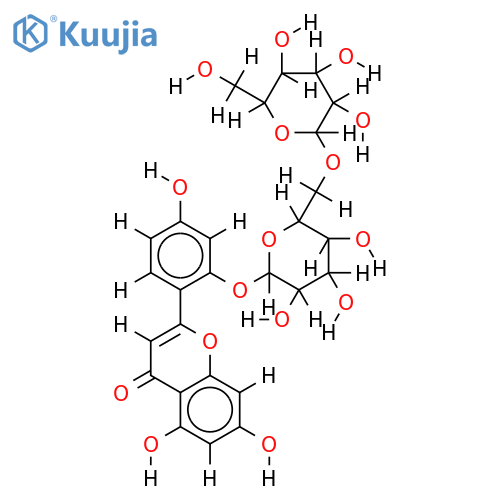 6''-O-beta-Glucopyranoside-Trifolin structure