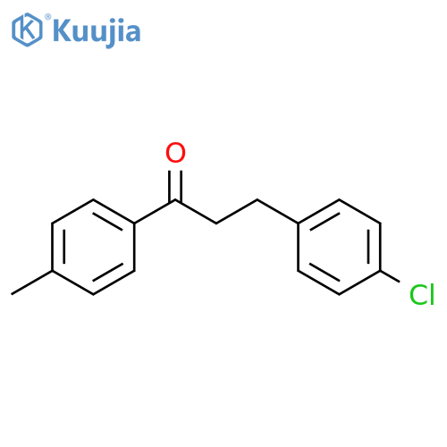 3-(4-Chlorophenyl)-4'-methylpropiophenone structure