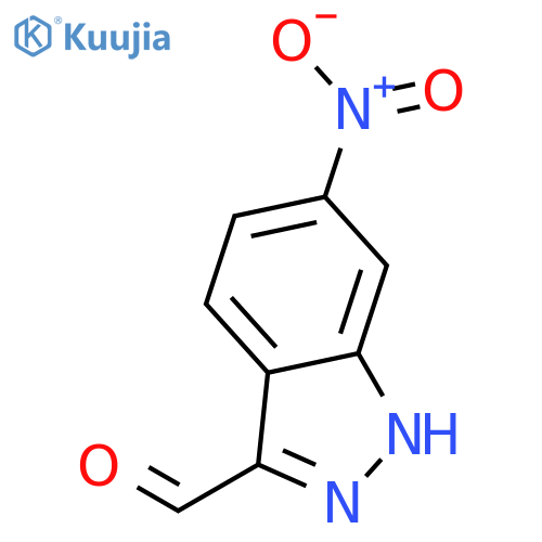 6-Nitro-1H-indazole-3-carbaldehyde structure