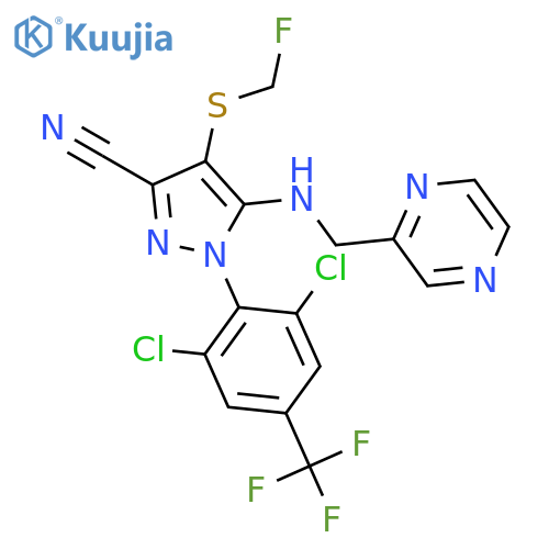 Pyrafluprole structure