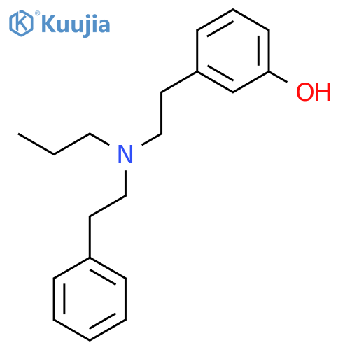 N-[2-(3-Hydroxyphenyl)ethyl]-N-(2-phenylethyl)propylamine structure