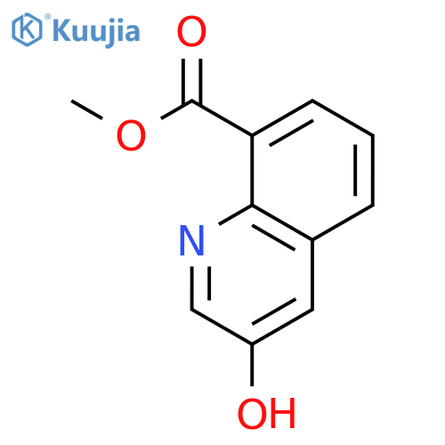 methyl 3-hydroxyquinoline-8-carboxylate structure