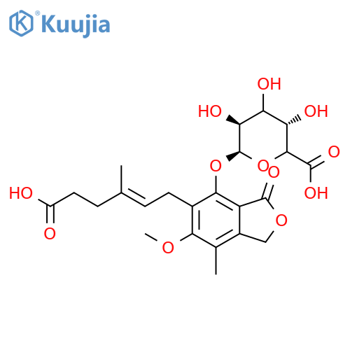 Mycophenolic acid glucuronide structure