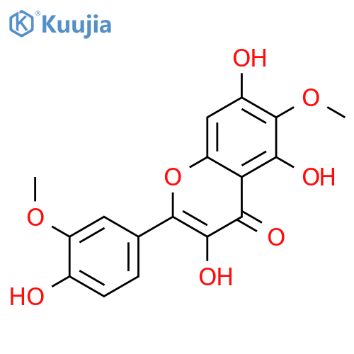 Spinacetin structure