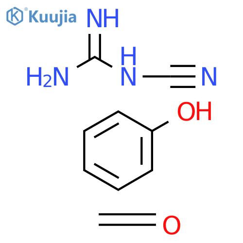 Guanidine, N-cyano-, polymer with formaldehyde and phenol structure