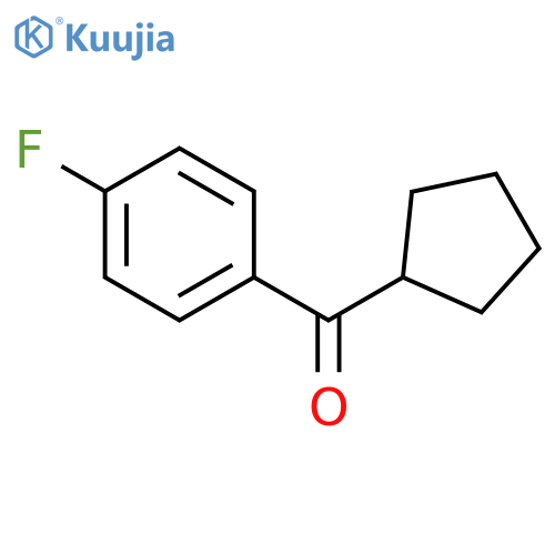 cyclopentyl(4-fluorophenyl)methanone structure