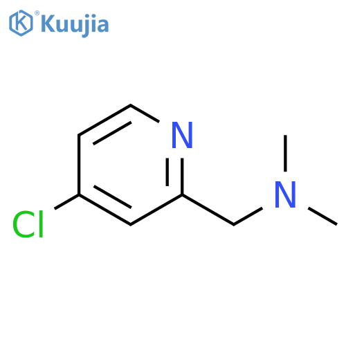 (4-chloropyridin-2-yl)methyldimethylamine structure