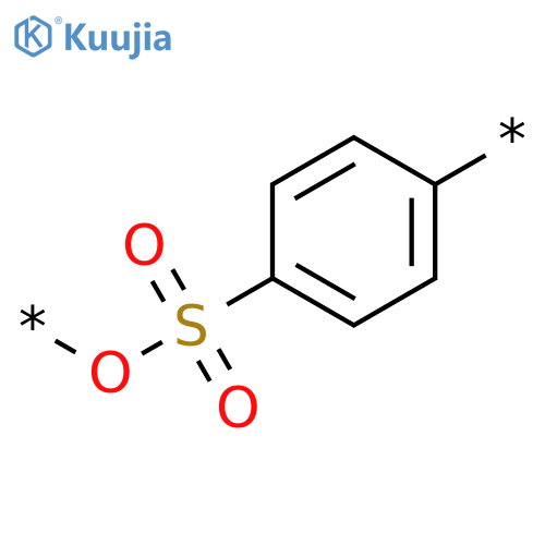 Poly(oxysulfonyl-1,4-phenylene) structure