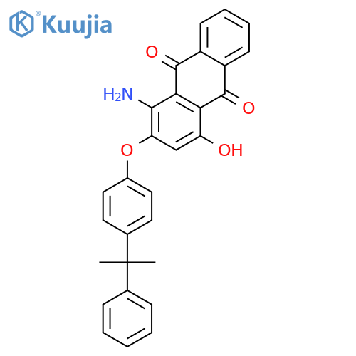 9,10-Anthracenedione,1-amino-4-hydroxy-2-[4-(1-methyl-1-phenylethyl)phenoxy]- structure