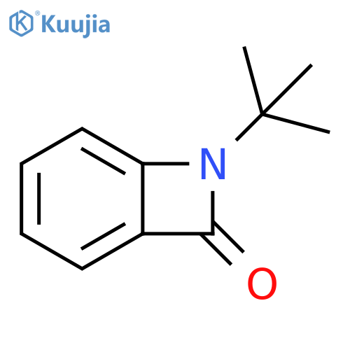 7-Azabicyclo[4.2.0]octa-1,3,5-trien-8-one, 7-(1,1-dimethylethyl)- structure