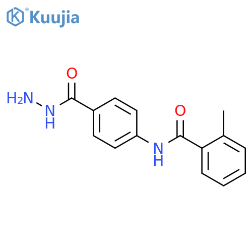 n-4-(Hydrazinocarbonyl)phenyl-2-methylbenzamide structure