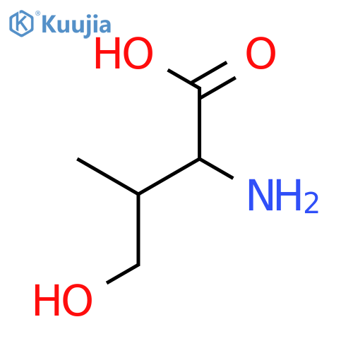 2-amino-3methyl-4-hydroxybutanoic acid structure