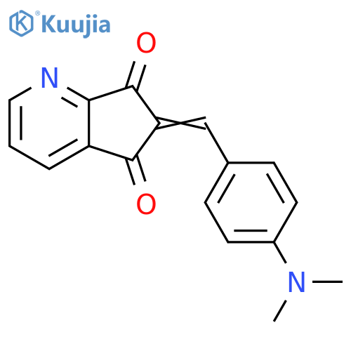 5H-Cyclopenta[b]pyridine-5,7(6H)-dione,6-[[4-(dimethylamino)phenyl]methylene]- structure