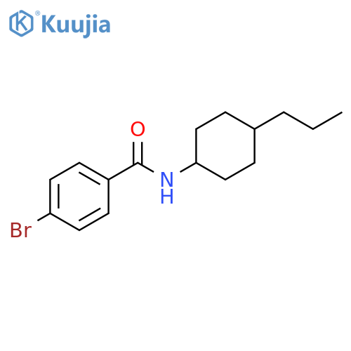 Benzamide,4-bromo-N-(4-propylcyclohexyl)- structure