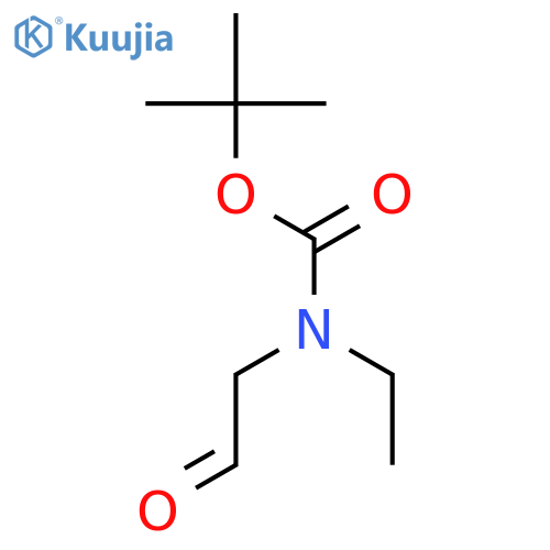 N-boc-(ethylamino)acetaldehyde structure
