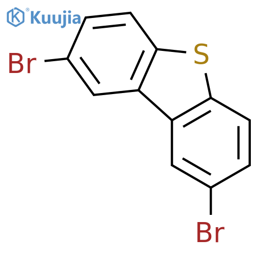 2,8-Dibromodibenzothiophene structure