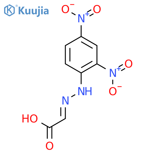 Acetic acid,2-[2-(2,4-dinitrophenyl)hydrazinylidene]- structure