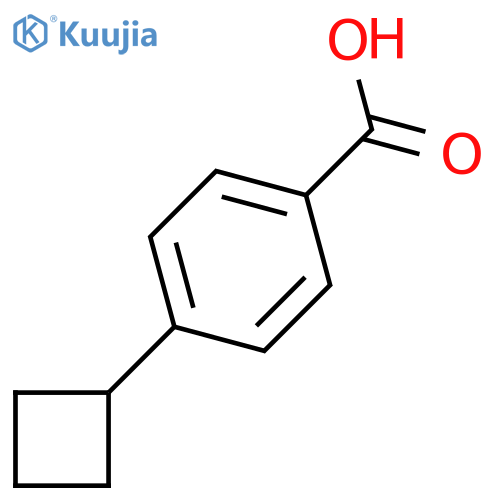 4-cyclobutylbenzoic acid structure