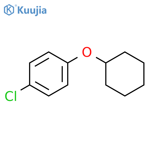 Benzene, 1-chloro-4-(cyclohexyloxy)- structure