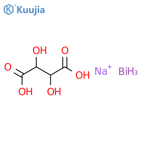 Bismuth Sodium rac-Tartrate structure