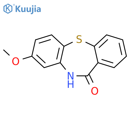 8-METHOXYDIBENZO[B,F][1,4]THIAZEPIN-11(10H)-ONE structure