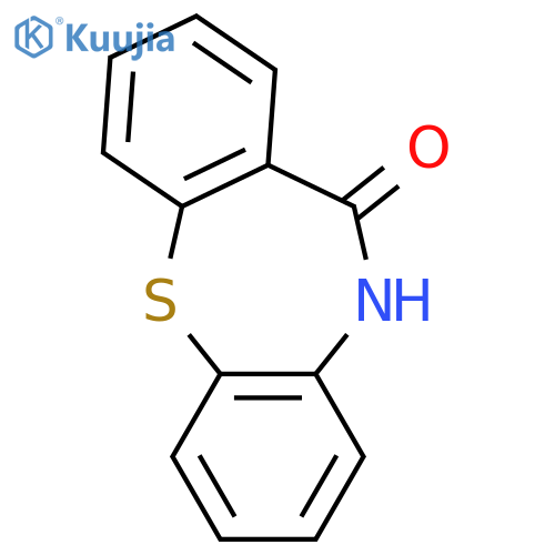 Dibenzob,f1,4thiazepine-11-10Hone structure