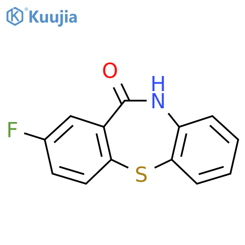 2-Fluorodibenzo[B,F][1,4]thiazepin-11(10H)-one structure