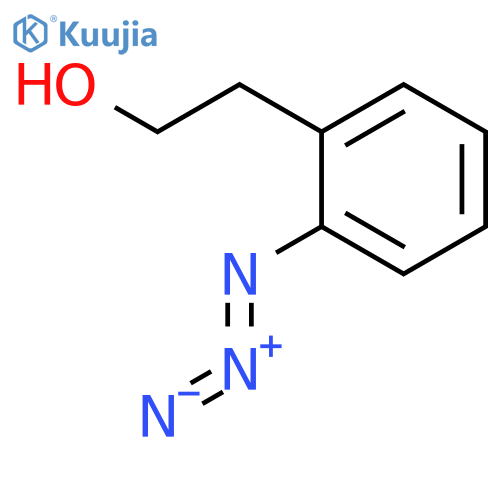 Benzeneethanol, 2-azido- structure