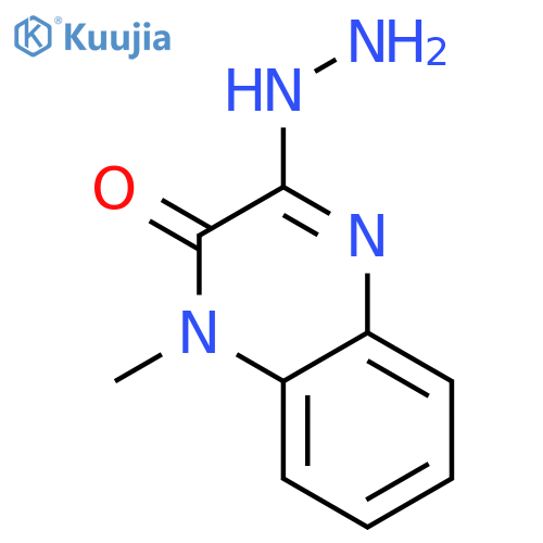 3-Hydrazino-1-methylquinoxalin-2(1H)-one structure