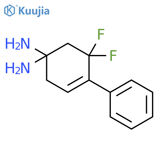 4,4'-Diamino-2,2’-difluorobiphenyl structure